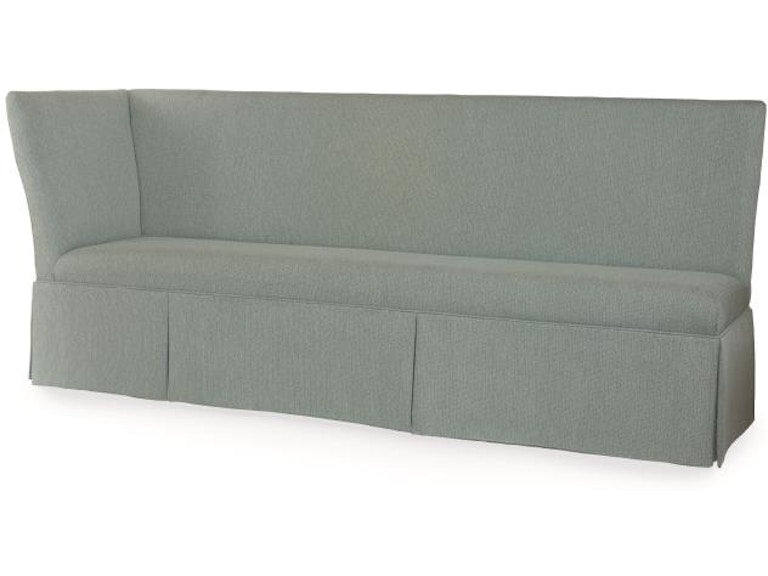 Century Furniture Layla 49 To 65 Skirted Left Arm Facing Corner Banquette 3381-2-SK