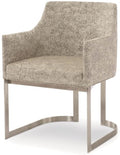 Century Furniture Copenhagen Stainless Arm Chair 3388A-1