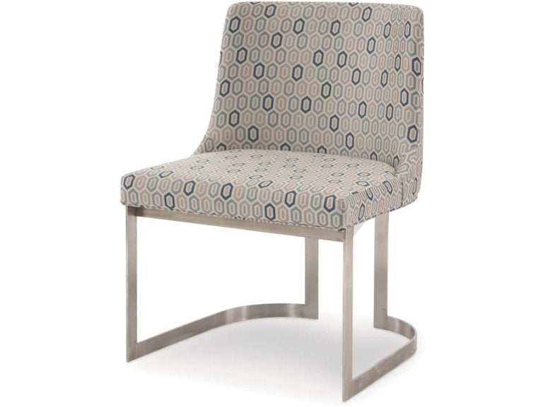 Century Furniture Copenhagen Stainless Side Chair 3388S-1