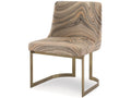 Century Furniture Copenhagen Brass Side Chair 3388S-2