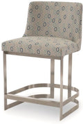 Century Furniture Copenhagen Stainless Counter Stool 3392C-1