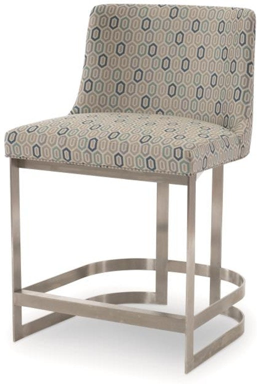 Century Furniture Copenhagen Stainless Counter Stool 3392C-1