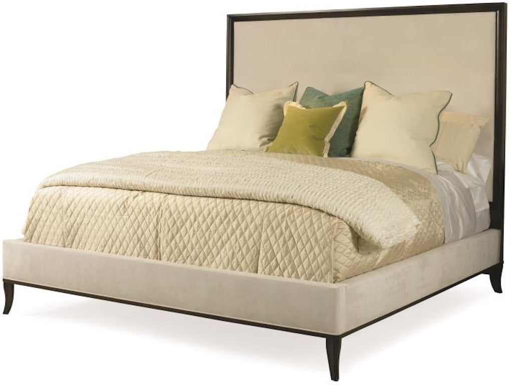 Century Furniture Tribeca Uph Tall Headboard (Plain) Bed - Queen 339-125P