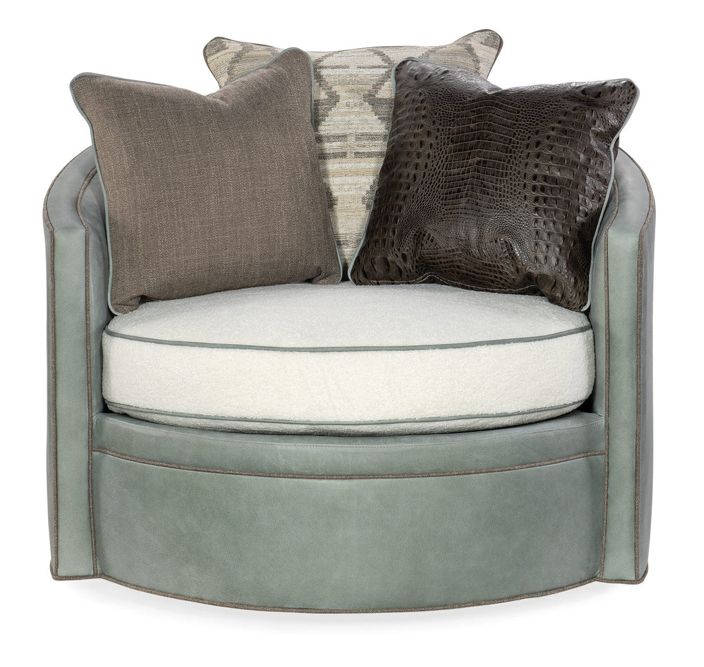 Artemis Swivel Tub Chair Straight
