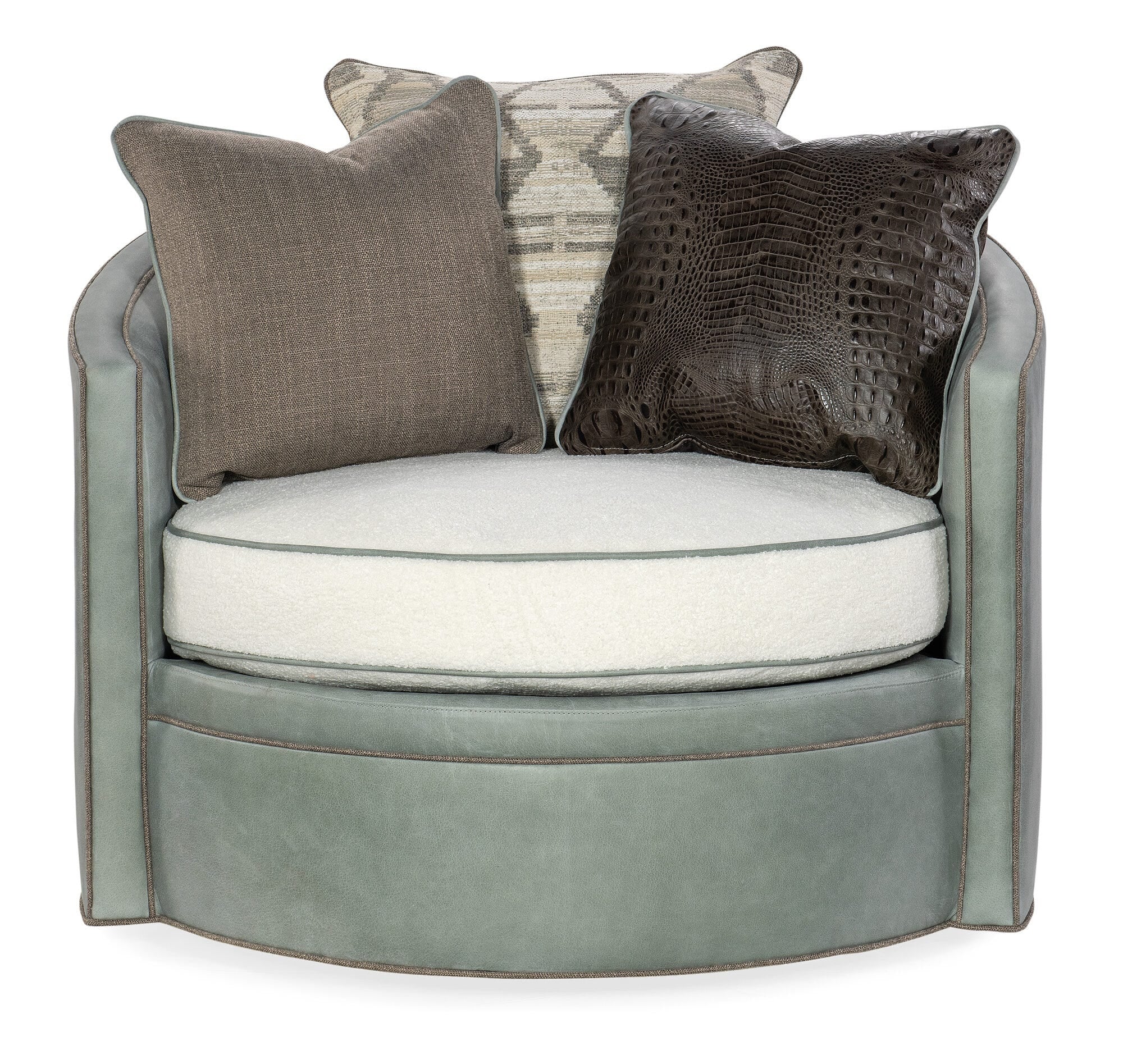 Artemis Swivel Tub Chair Straight