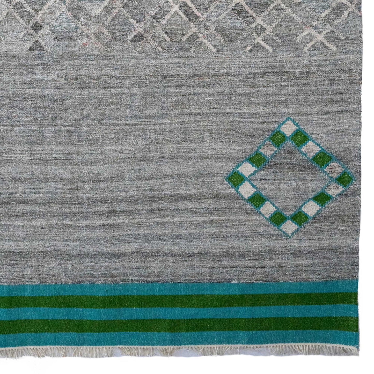 Vintage Moroc Green Gray