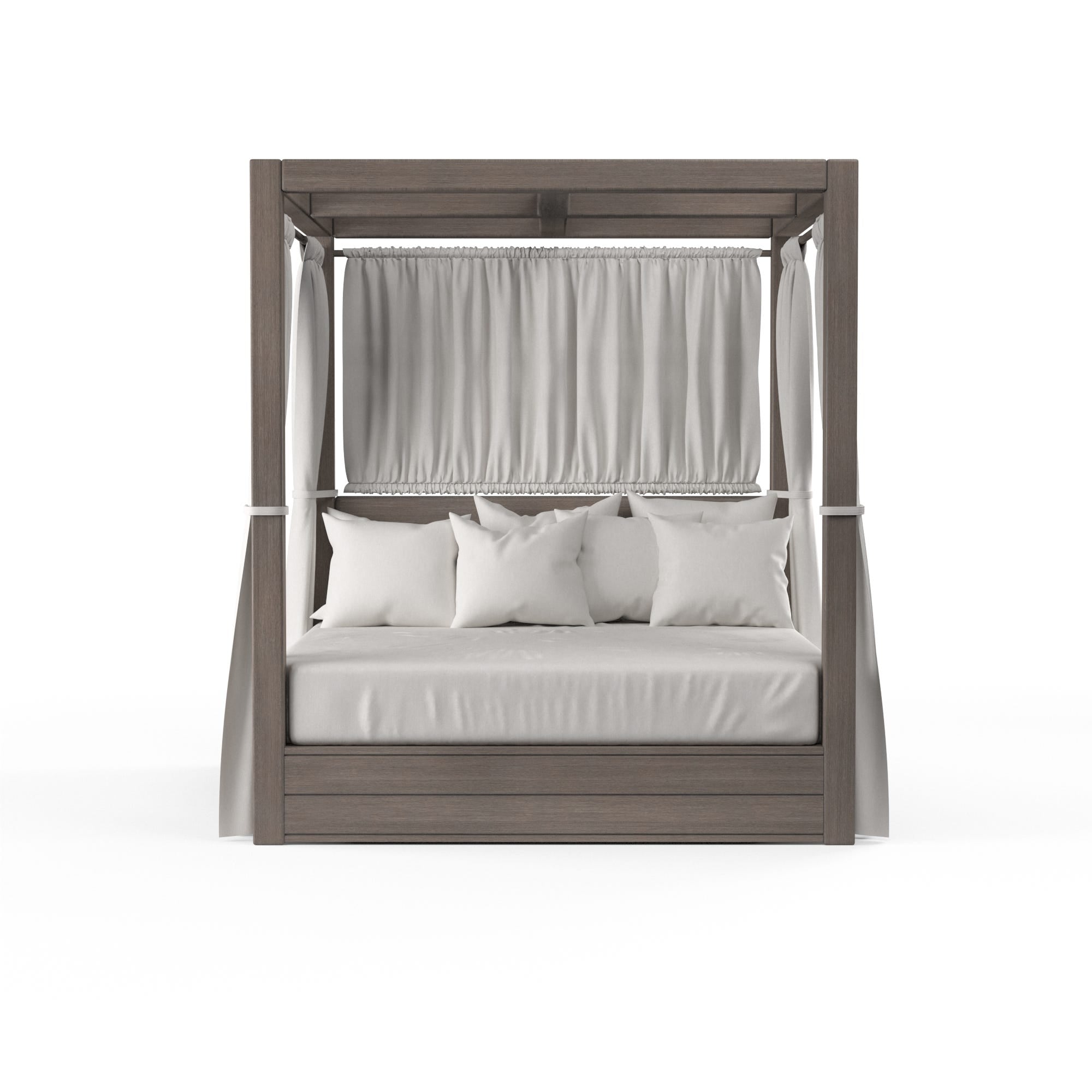 Laguna Resort King Daybed in Canvas Flax, No Welt
