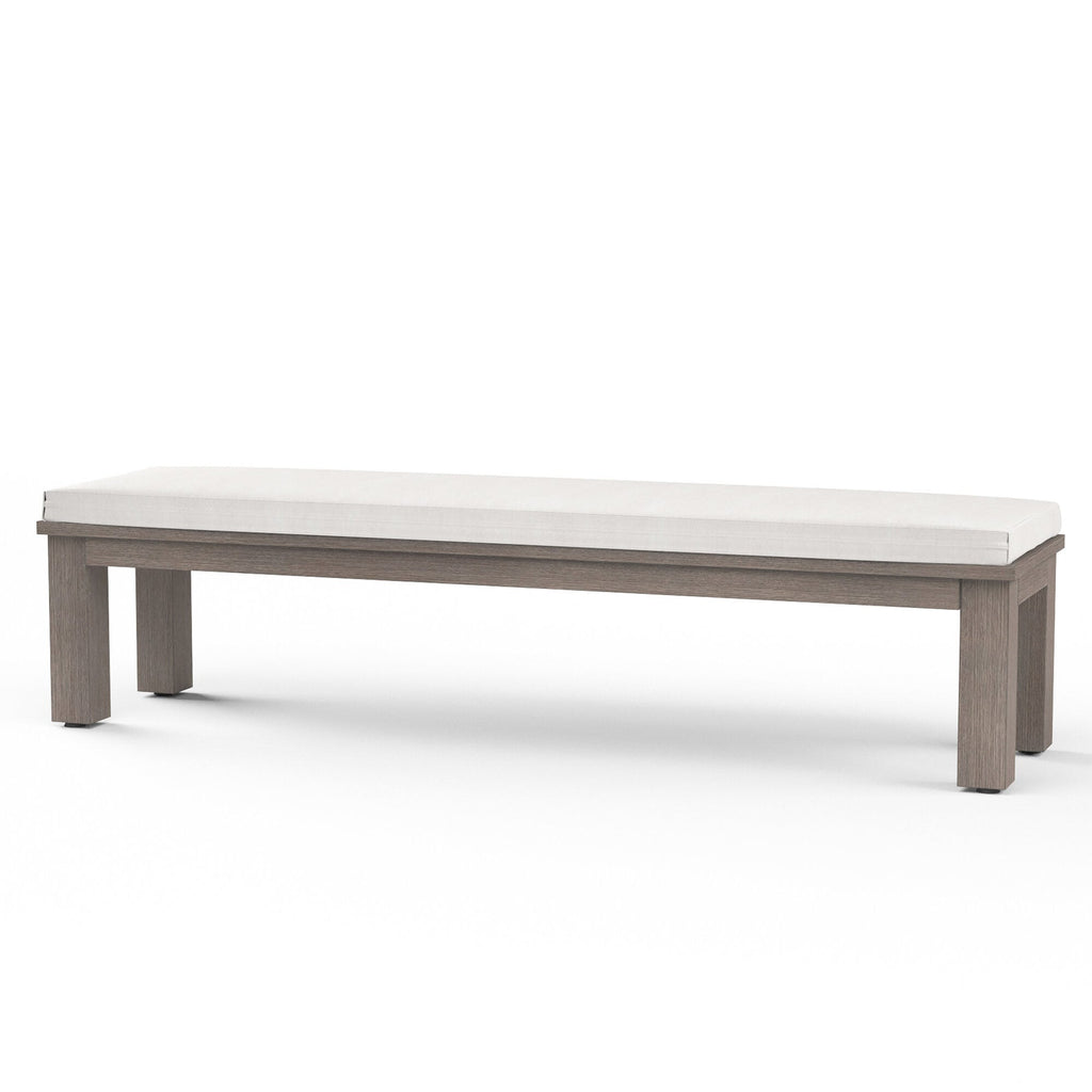 Laguna Dining Bench in Canvas Flax, No Welt