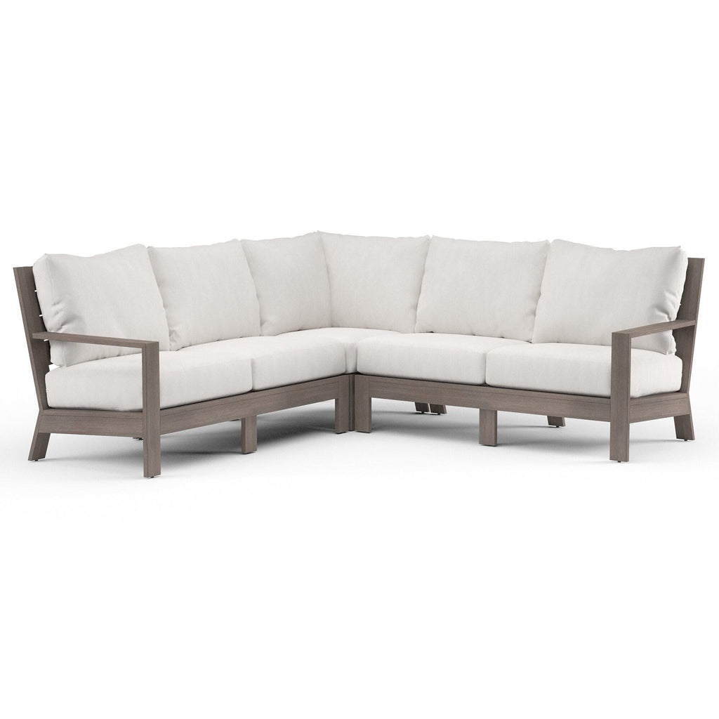 Laguna Sectional in Canvas Flax, No Welt