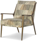 Century Furniture Zola Metal Lounge Chair 3584