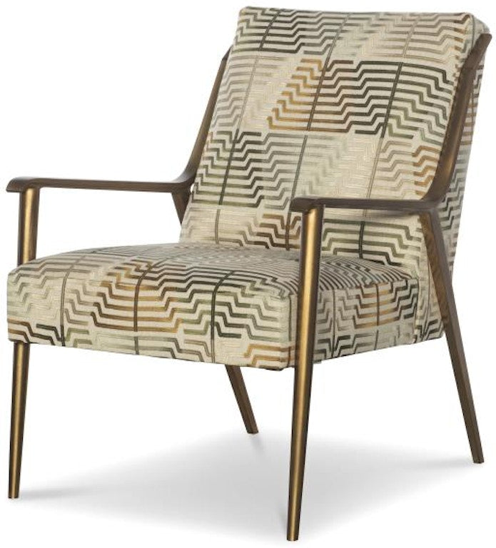 Century Furniture Zola Metal Lounge Chair 3584