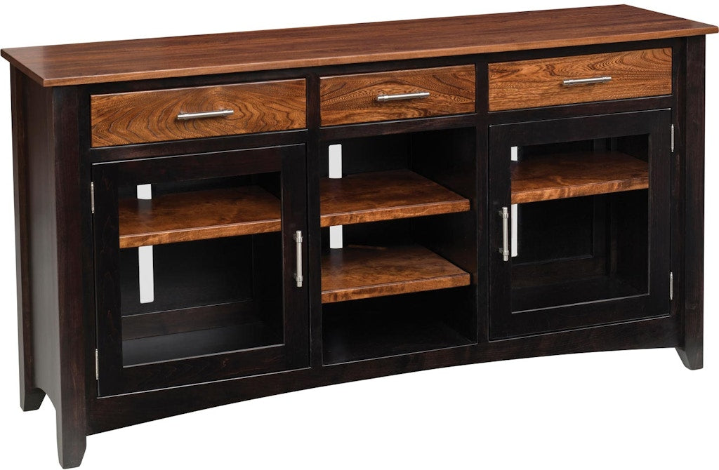 YUTZY WOODWORKING Grampian Entertainment Console 3627