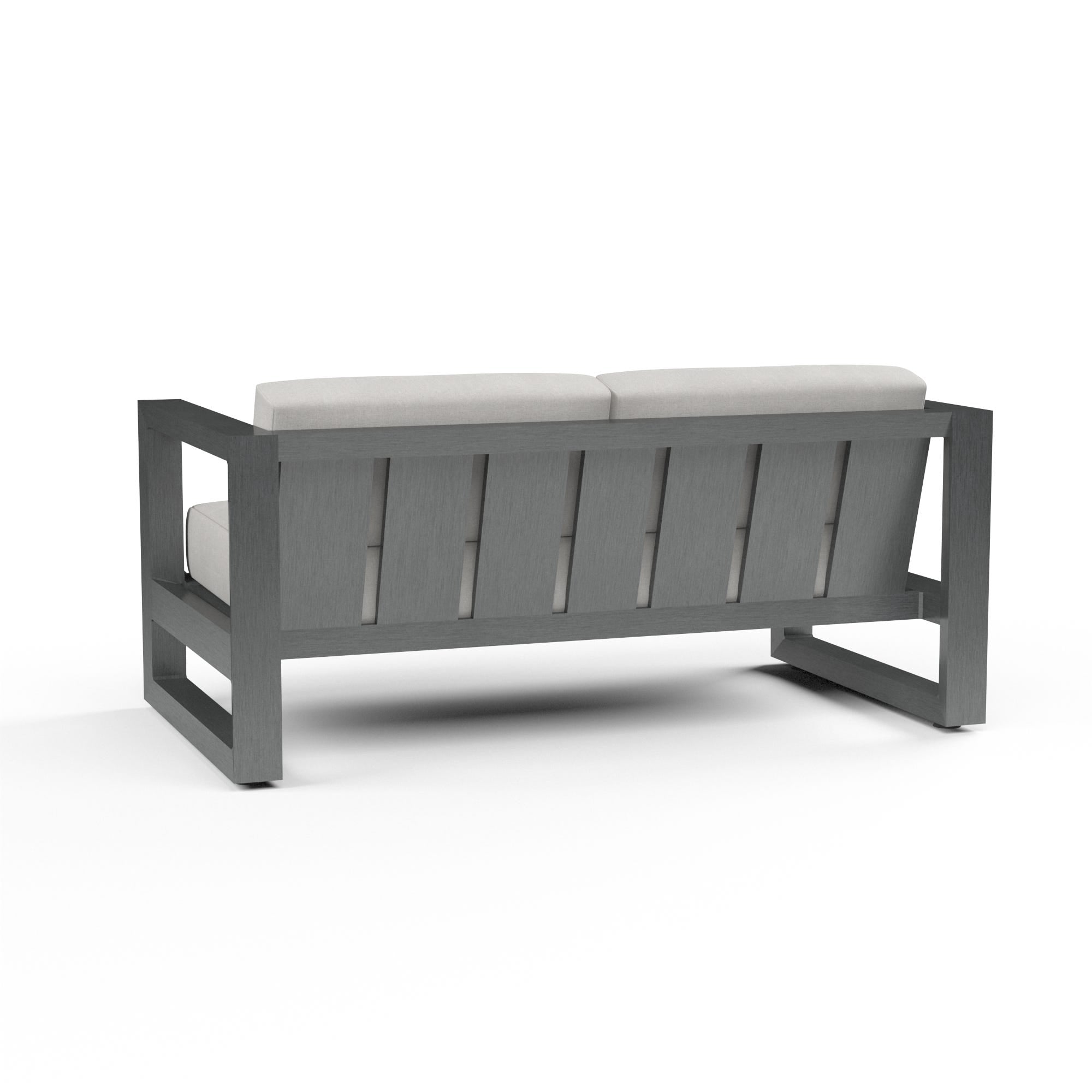 Redondo Loveseat in Cast Silver, No Welt