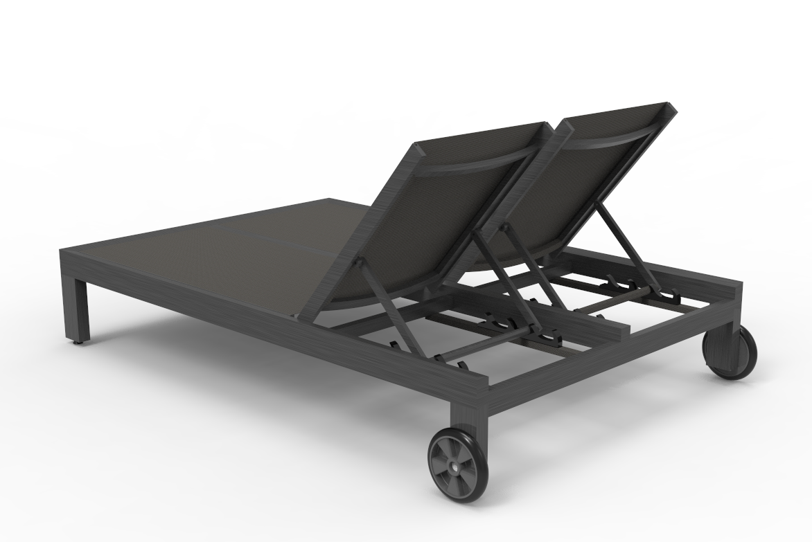 Redondo Adjustable Double Sling Chaise