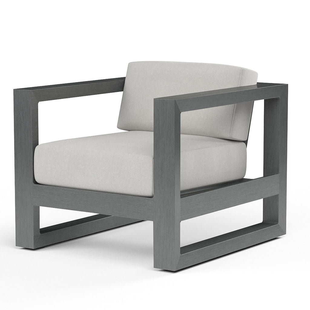 Redondo Club Chair in Cast Silver, No Welt