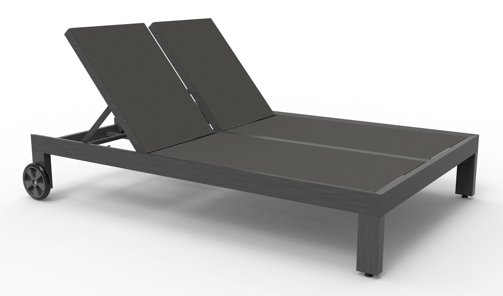 Redondo Adjustable Double Sling Chaise