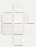 BOCA LATTICE MOSAIC WHITE DOLOMITE MAIN