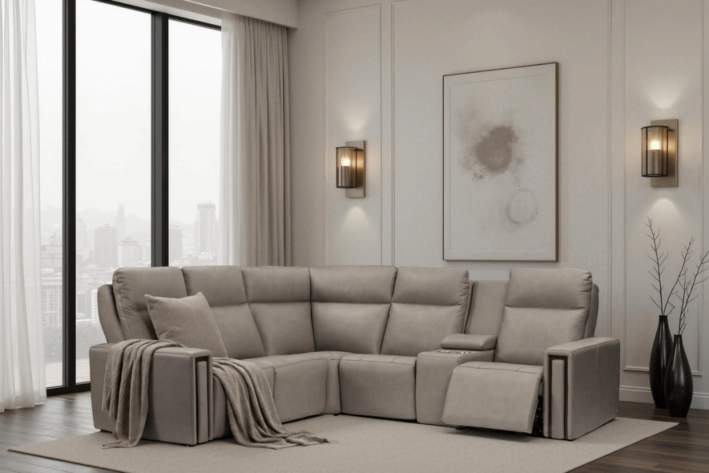 4012 - Evelyn Sectional - Lifestyle