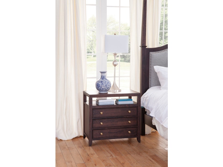YUTZY WOODWORKING Providence 3 Drawer Nightstand 68040