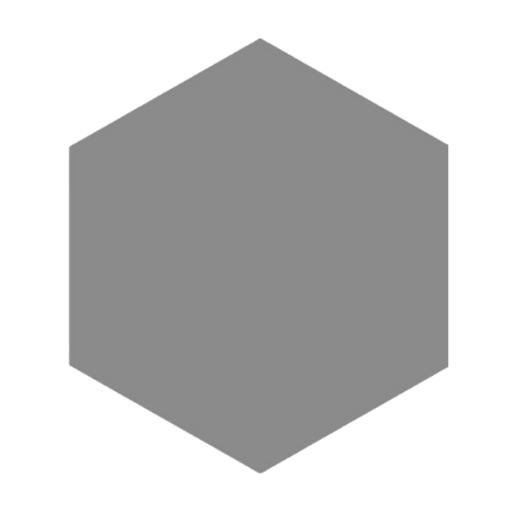 Roca Tile - Block Hexagon 5 x 6 Inch Tile