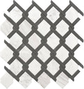 Roca Tile - Medallion Bw Marble Mosaic 12 x 12