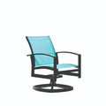 LANE VENTURE Capstone Sling Swivel Dining Chair 