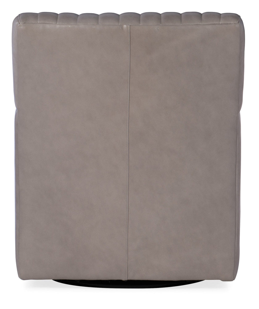 Barnabus Swivel Chair - Back Image
