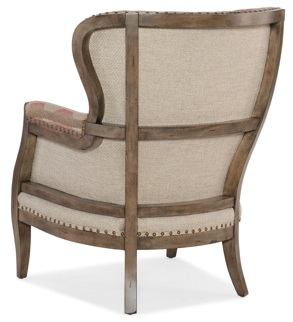 Calhoun Exposed Wood Chair Silo Back