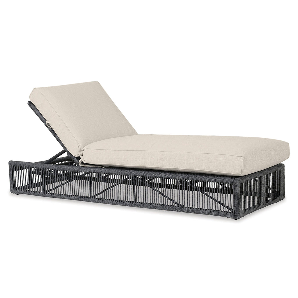 Milano Adjustable Chaise in Echo Ash w/ Self Welt