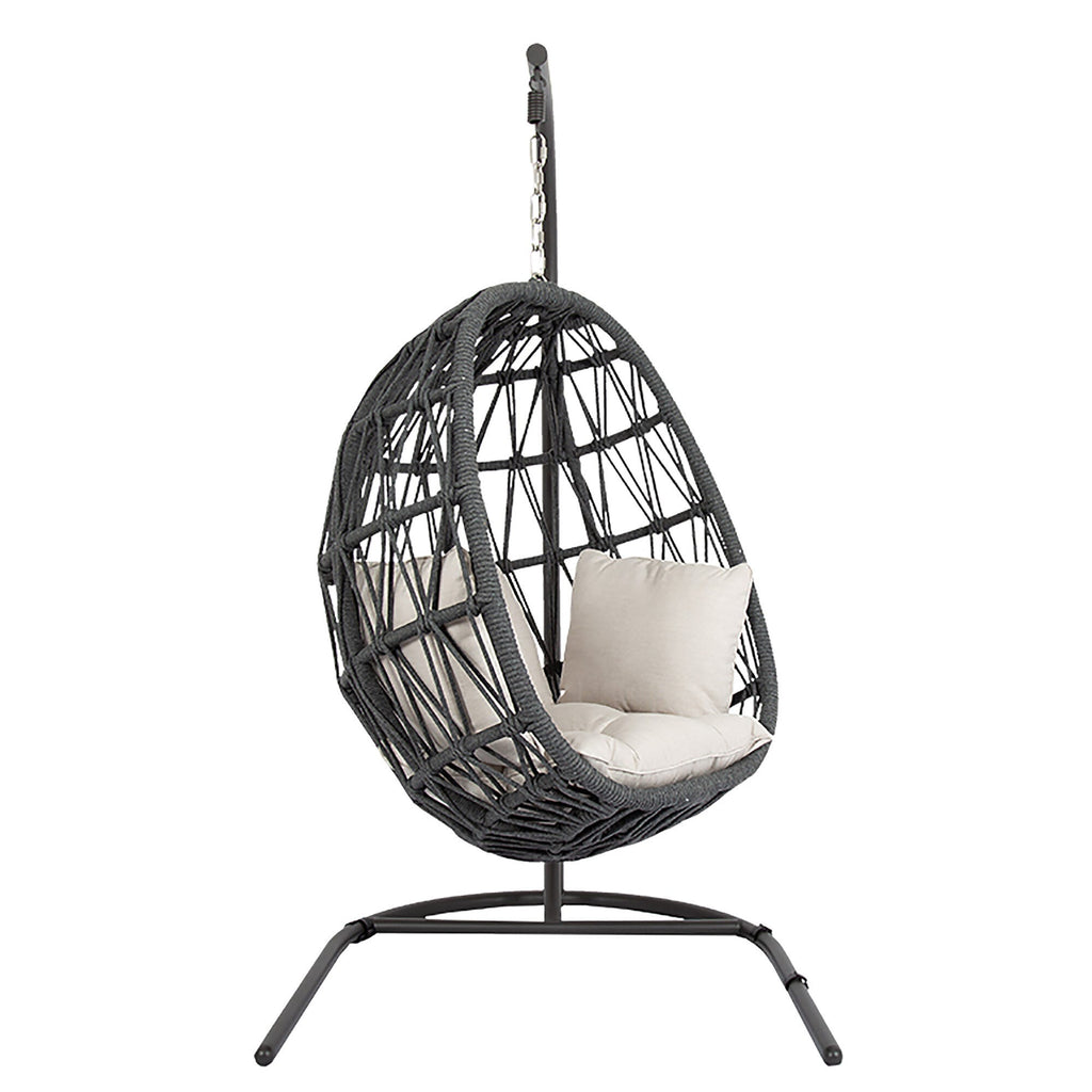 Milano Hanging Chair in Echo Ash w/ Self Welt