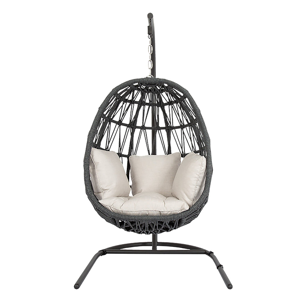 Milano Hanging Chair in Echo Ash w/ Self Welt