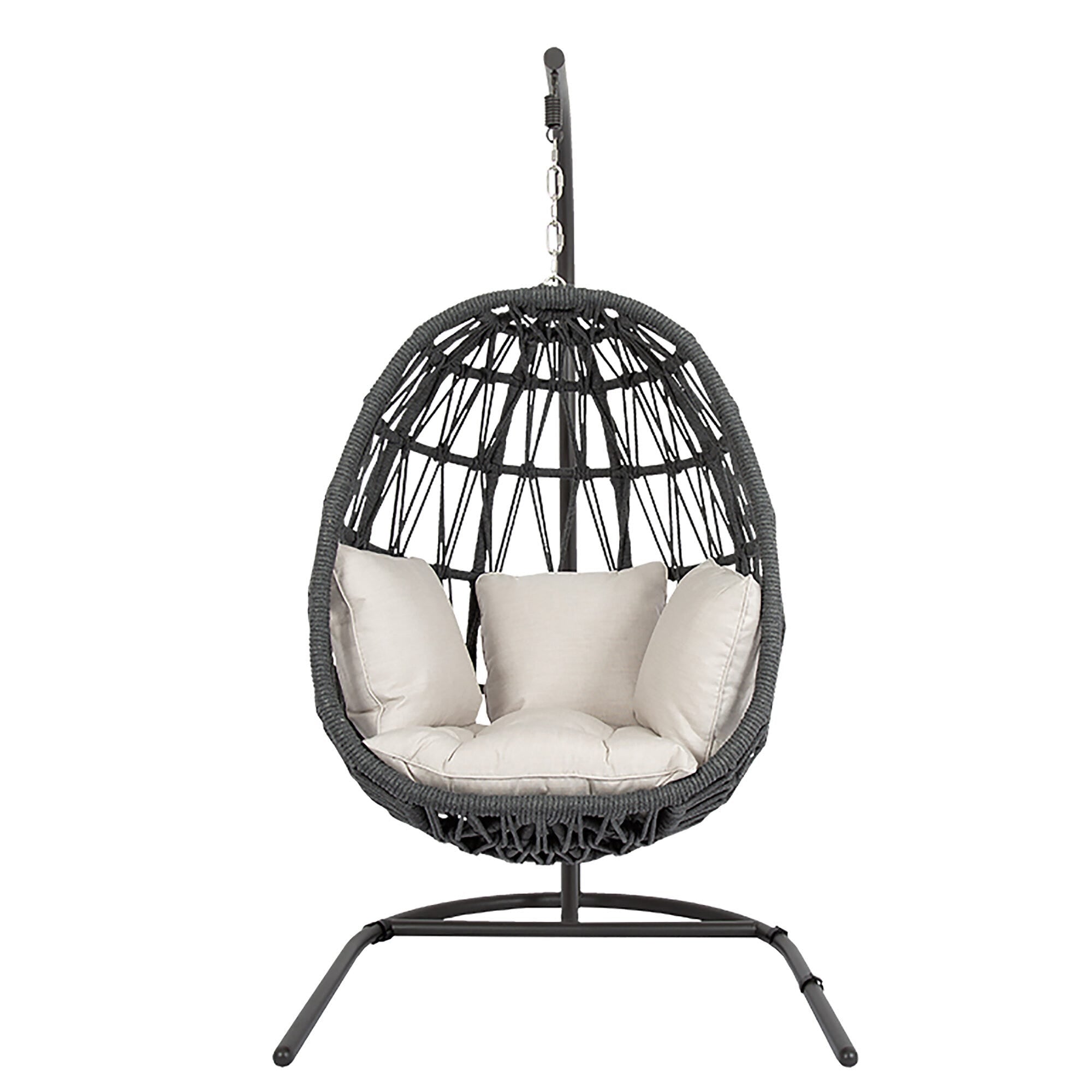 Milano Hanging Chair in Echo Ash w/ Self Welt