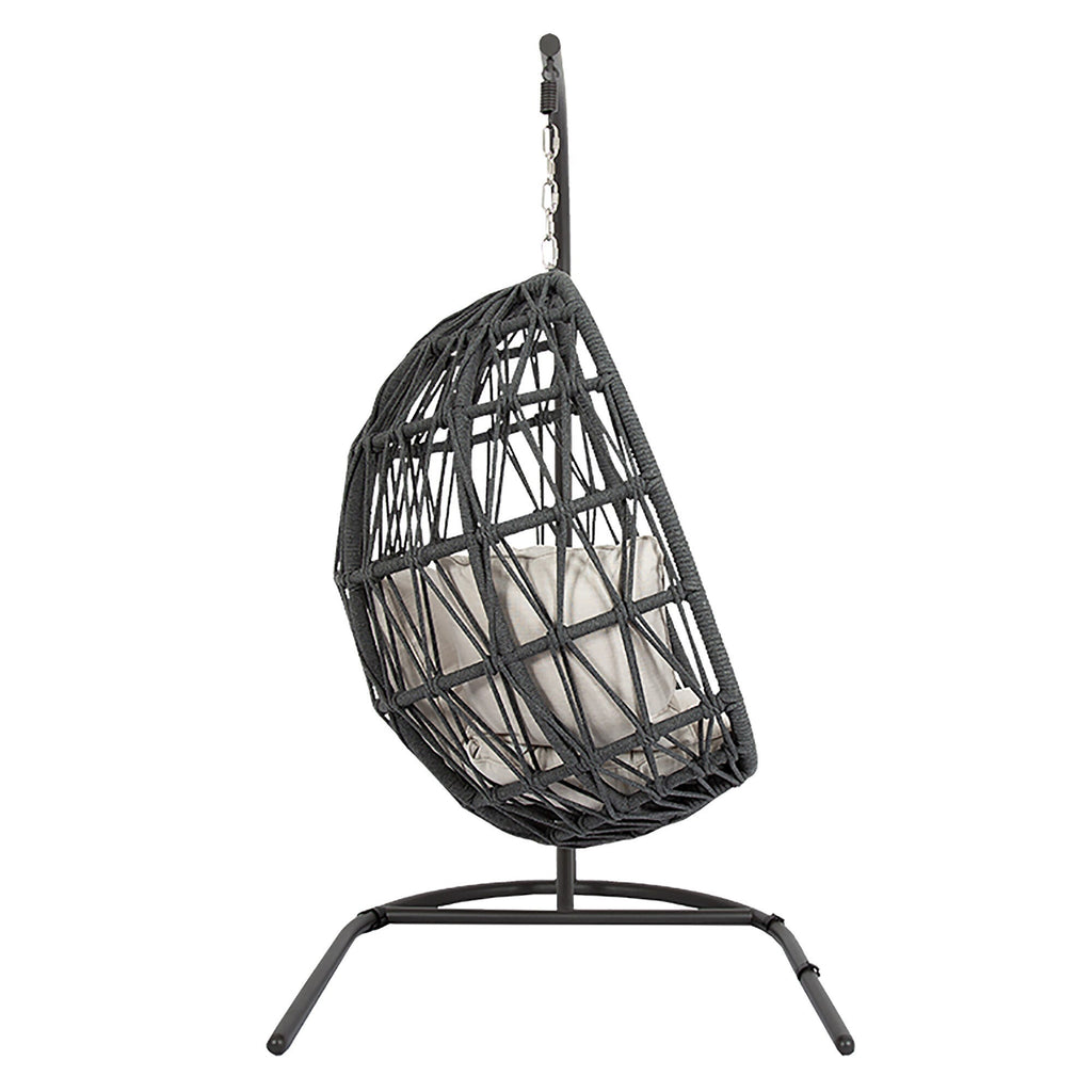 Milano Hanging Chair in Echo Ash w/ Self Welt