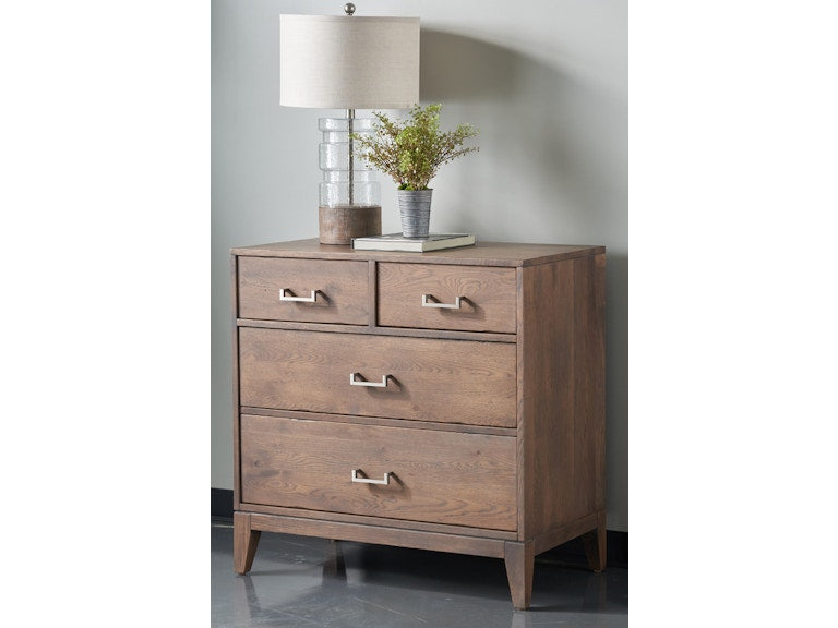 YUTZY WOODWORKING Champagne Bedside Chest 41053