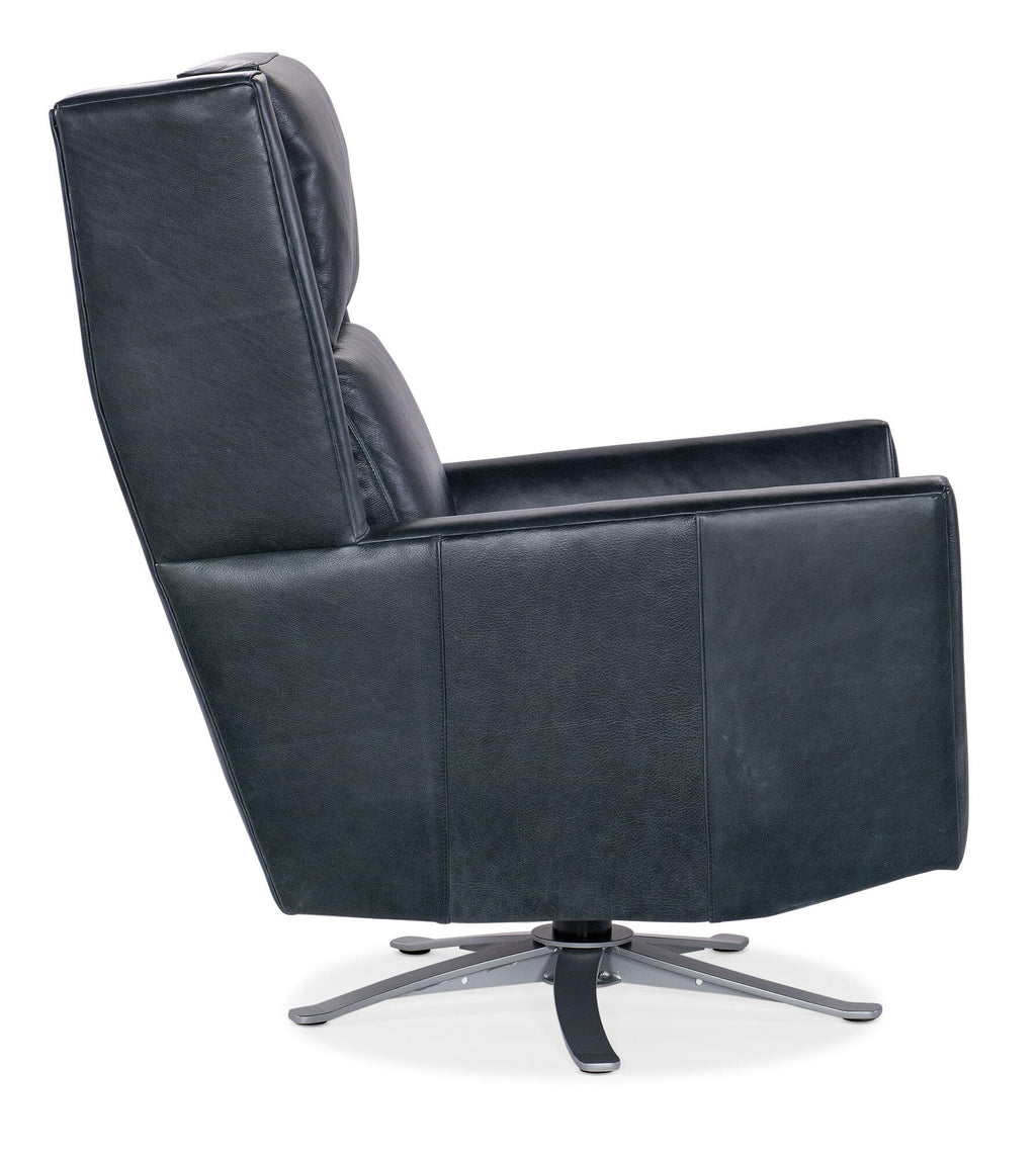 Roen Swivel Metal Pedestal Chair