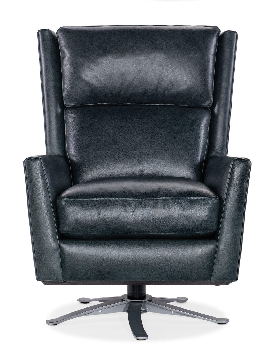 Roen Swivel Metal Pedestal Chair