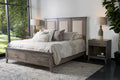 YUTZY WOODWORKING Champagne Crown Panel Bed Footboard Storage 41108FD-UPH