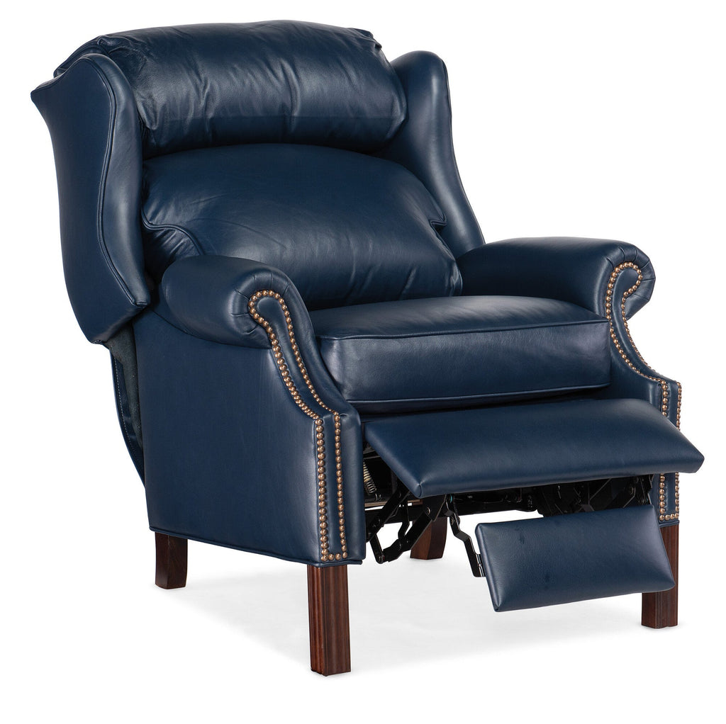 Chippendale Reclining Wing Chair Open Silo Image