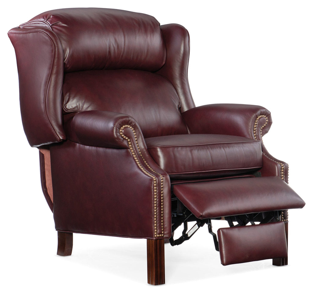 Chippendale Reclining Wing Chair Image 3