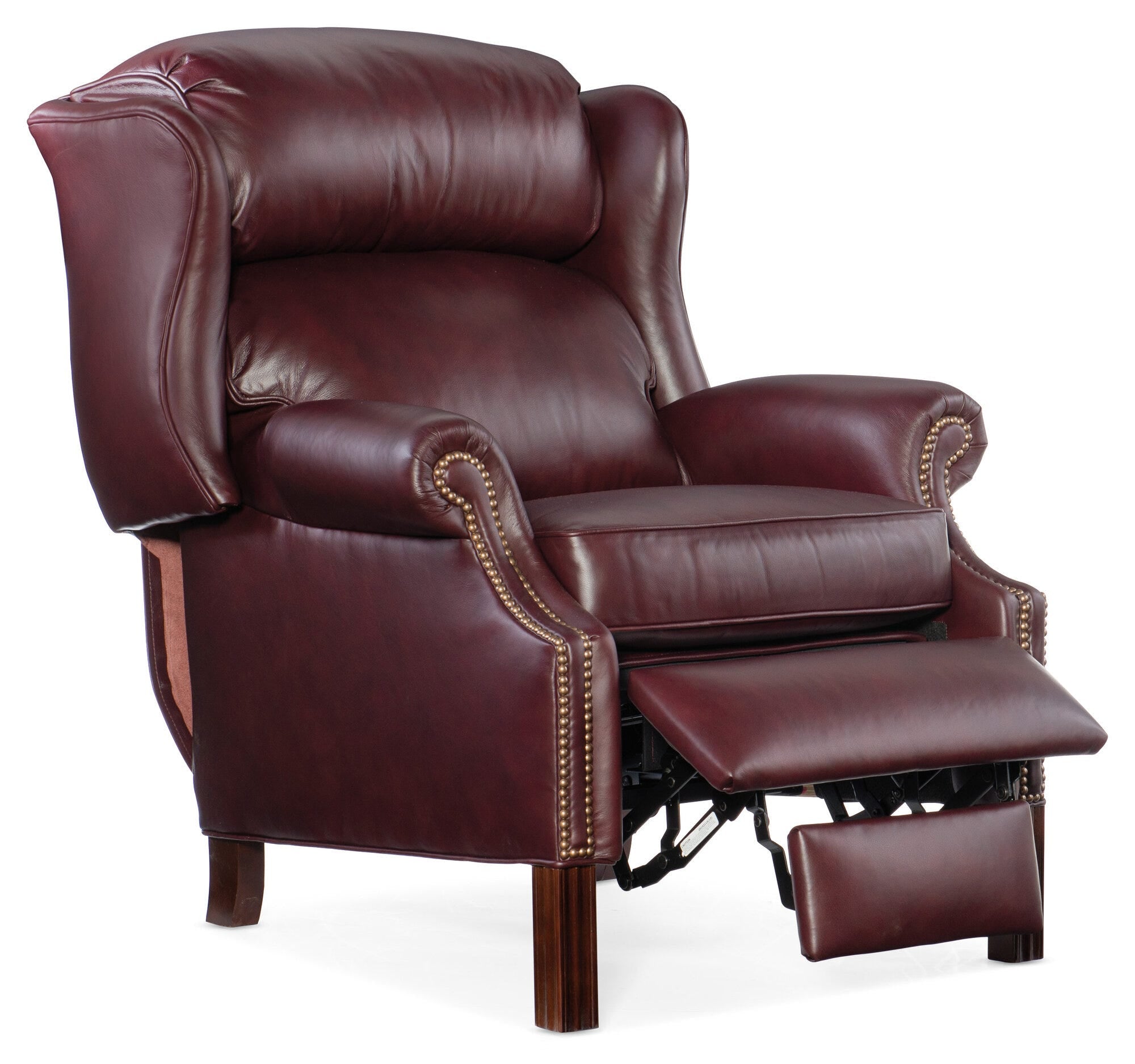 Chippendale Reclining Wing Chair Image 3