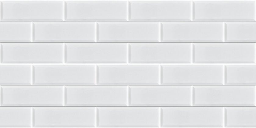 GRANDEUR 4X12 BEVELED GLOSS WHITE MAIN