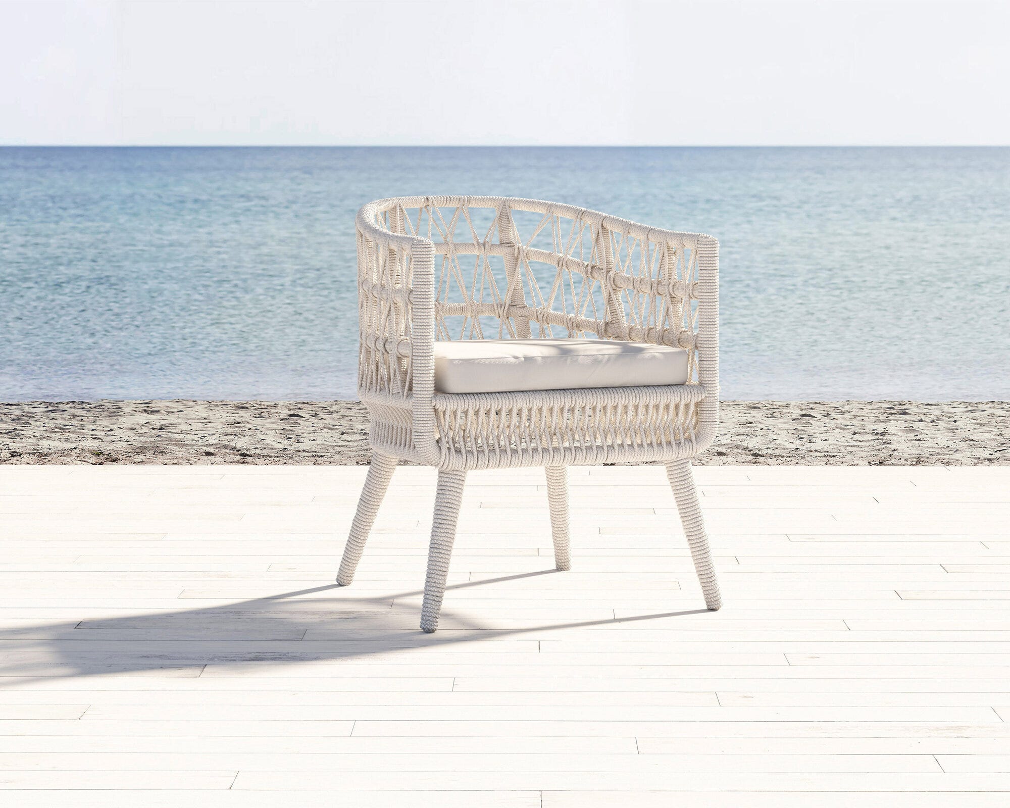 Dana Rope Dining Chair Room Image