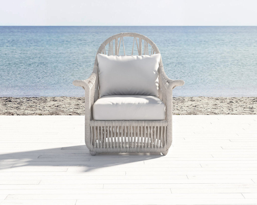 Dana Rope Wing Chair Front View