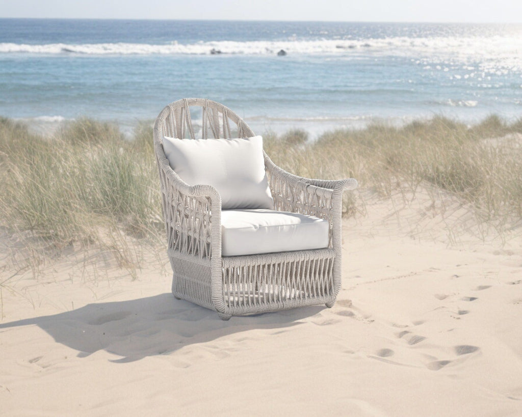 Dana Rope Wing Chair Room Image 2