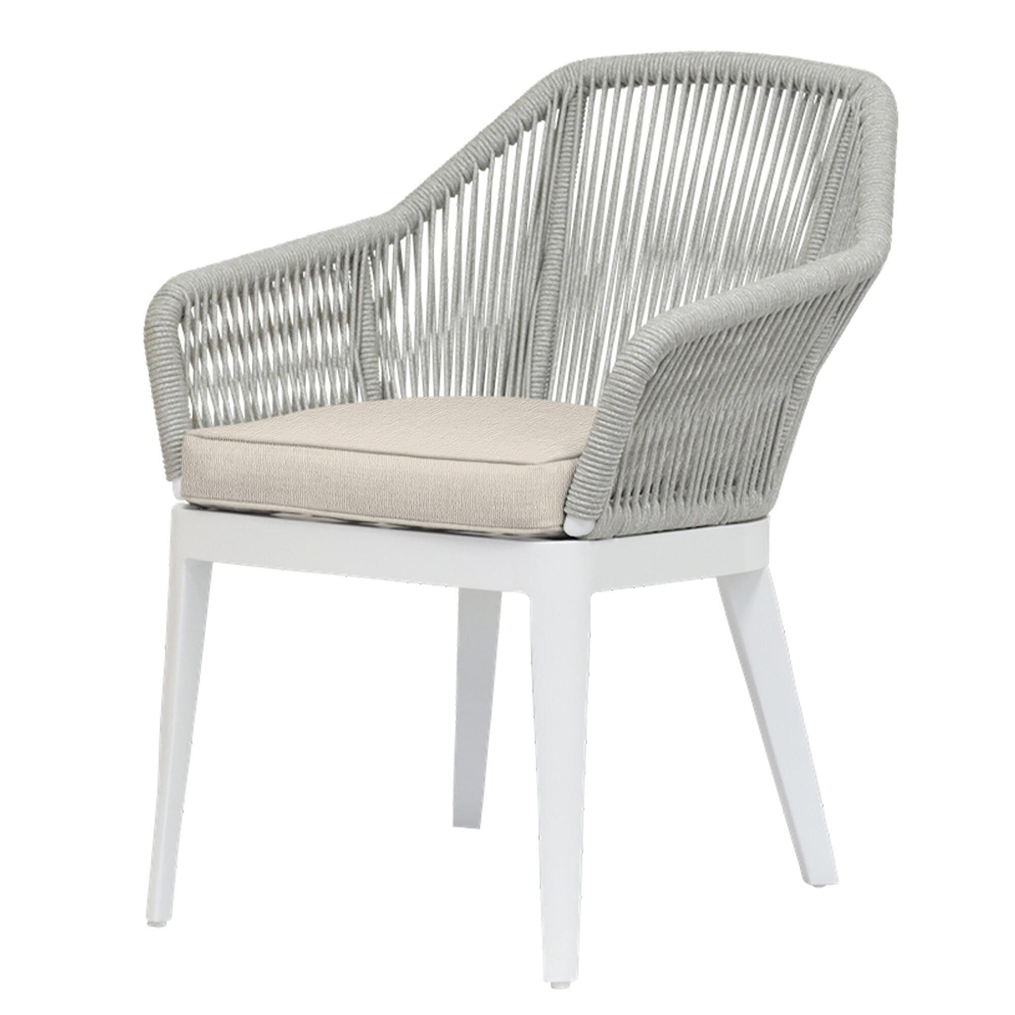 Miami Dining Chair in Echo Ash w/ Self Welt