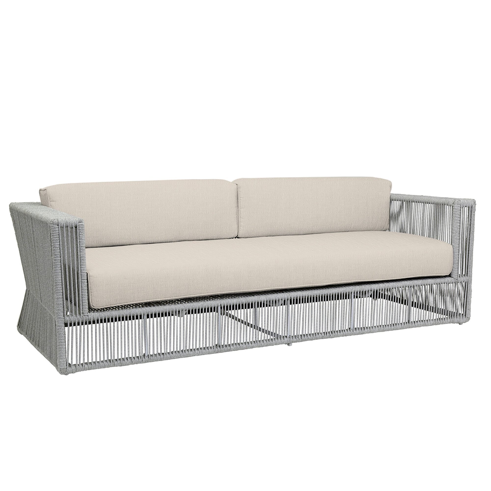 Miami Sofa in Echo Ash w/ Self Welt