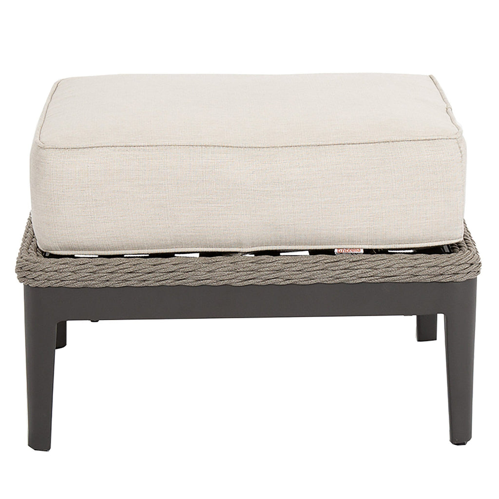 Marbella Ottoman in Echo Ash