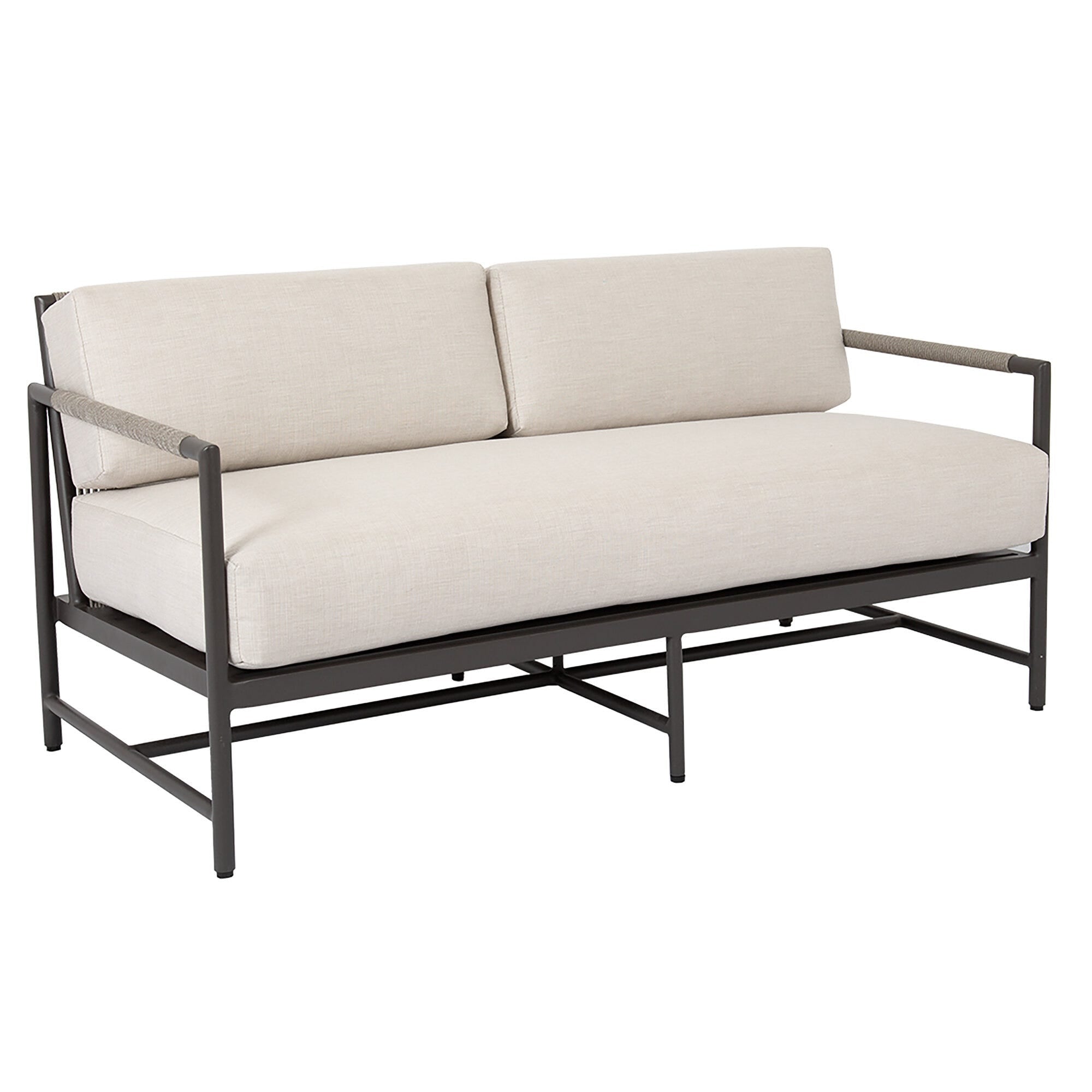 Pietra Loveseat in Echo Ash, No Welt