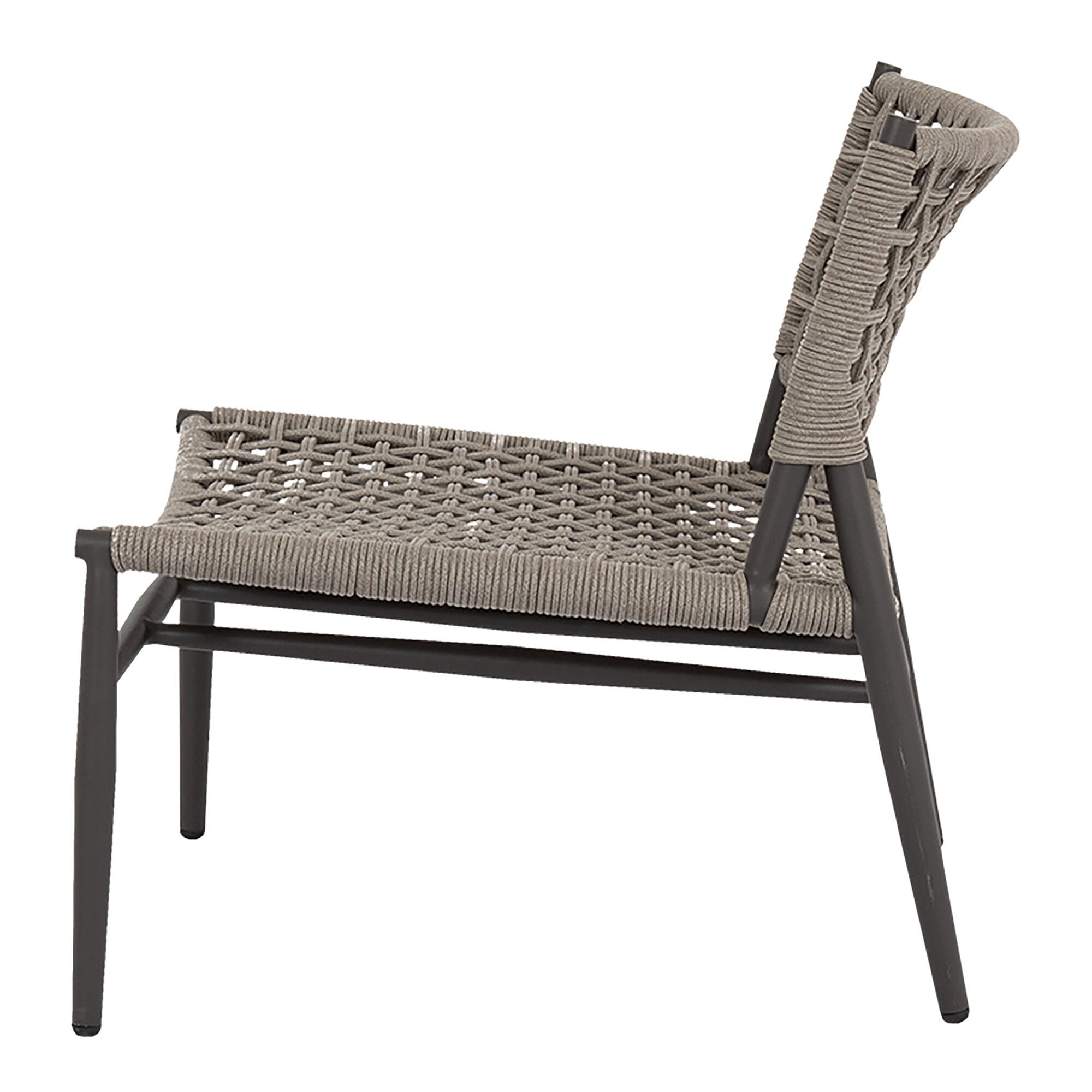 Grigio Cushionless Accent Chair