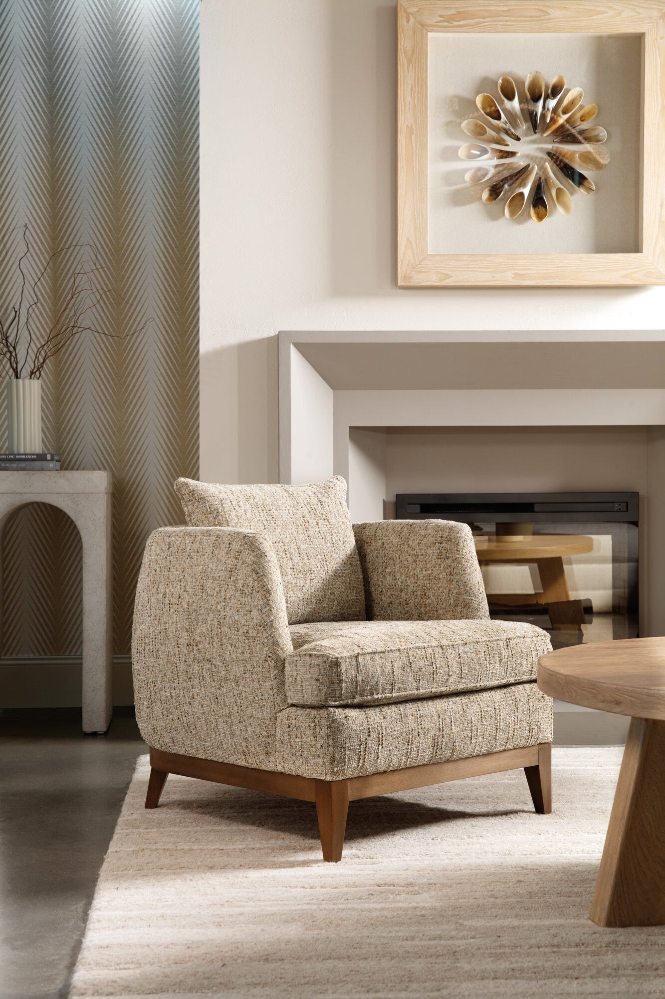 Galena Exposed Wood Chair
